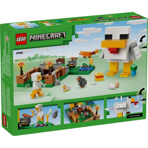 LEGO Minecraft 21585 Chicken Farm 233 Pcs — imagen 4